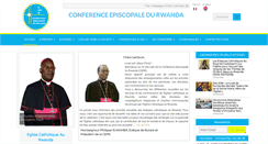 Desktop Screenshot of eglisecatholiquerwanda.org